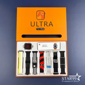 Ultra Smart Watch with 7 Straps