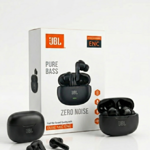 JBL Pure Bass Zero Noise Wireless Earbuds – True Wireless Bluetooth Headphones with Dual Mic ENC & Noise Cancellation